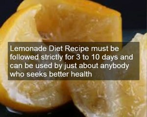 Lemonade Diet Recipe