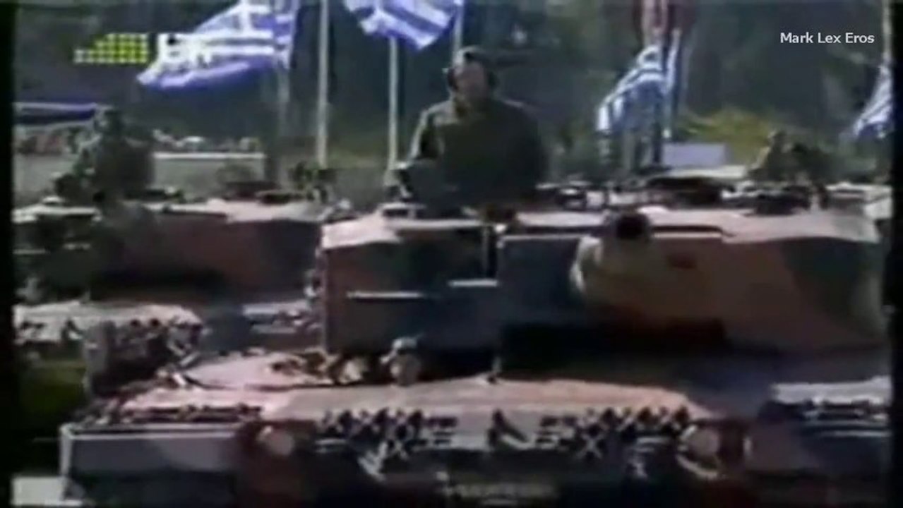 Mark Lex Eros - Hellenic Armed Forces - March Parade Movie