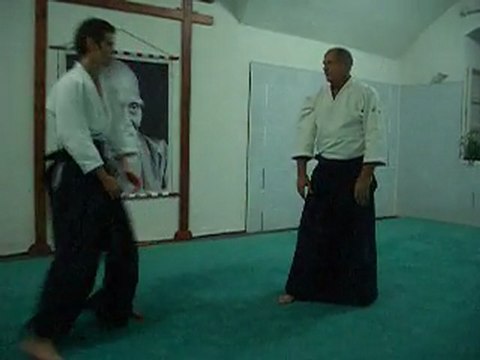 Chudan tsuki - Shiho nage ura 3ème forme