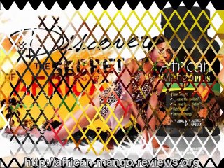 african mango weight loss