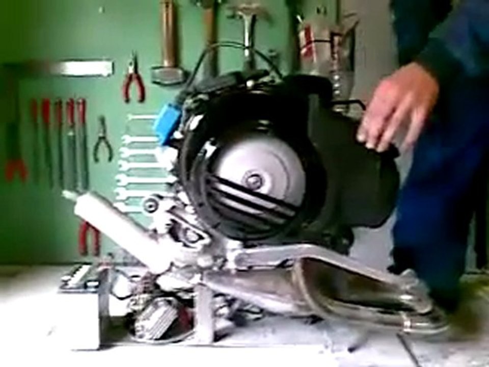 Vespa PX 125  Motorun çalışması