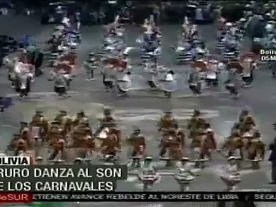 Bolivia celebra coloridos carnavales de Oruro