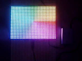 Feuille led souple pas P10mm