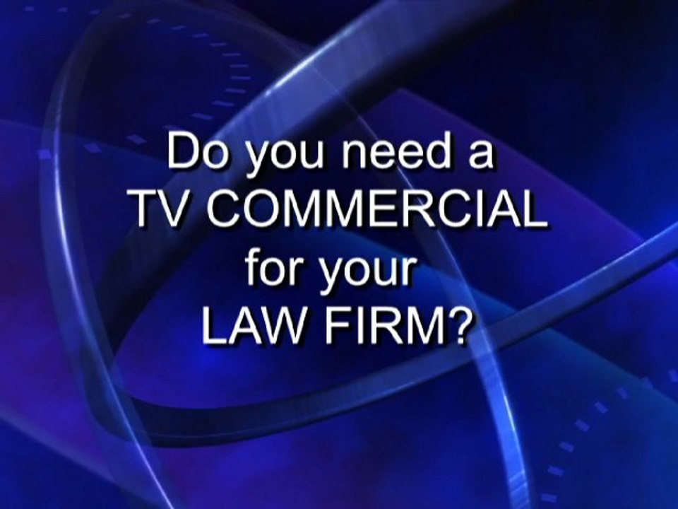 Make Lawyer TV Commercial for Low Cost $495