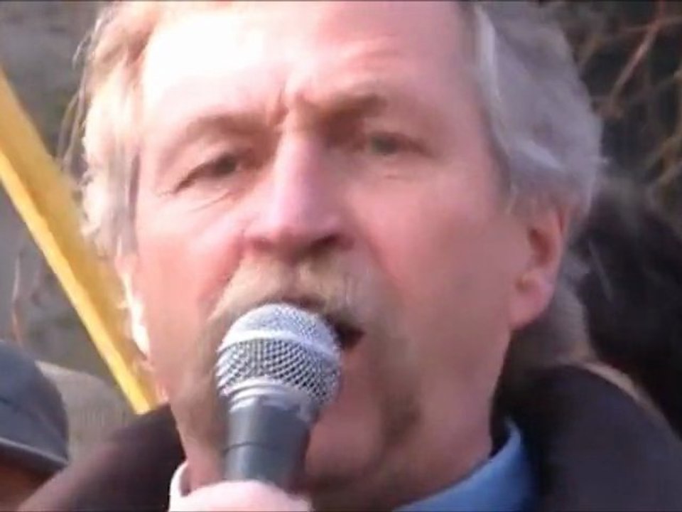 Discours de José Bové à Doue le 5 Mars 2011