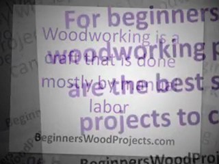 Free Woodworking Plans for Beginners