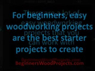Free Woodworking Plans for Beginners
