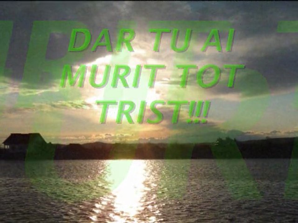 DURERE SI IUBIRE