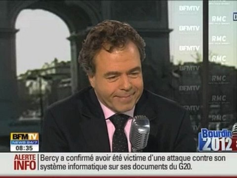 Luc Chatel invité de JJ Bourdin - BFM TV / RMC Info