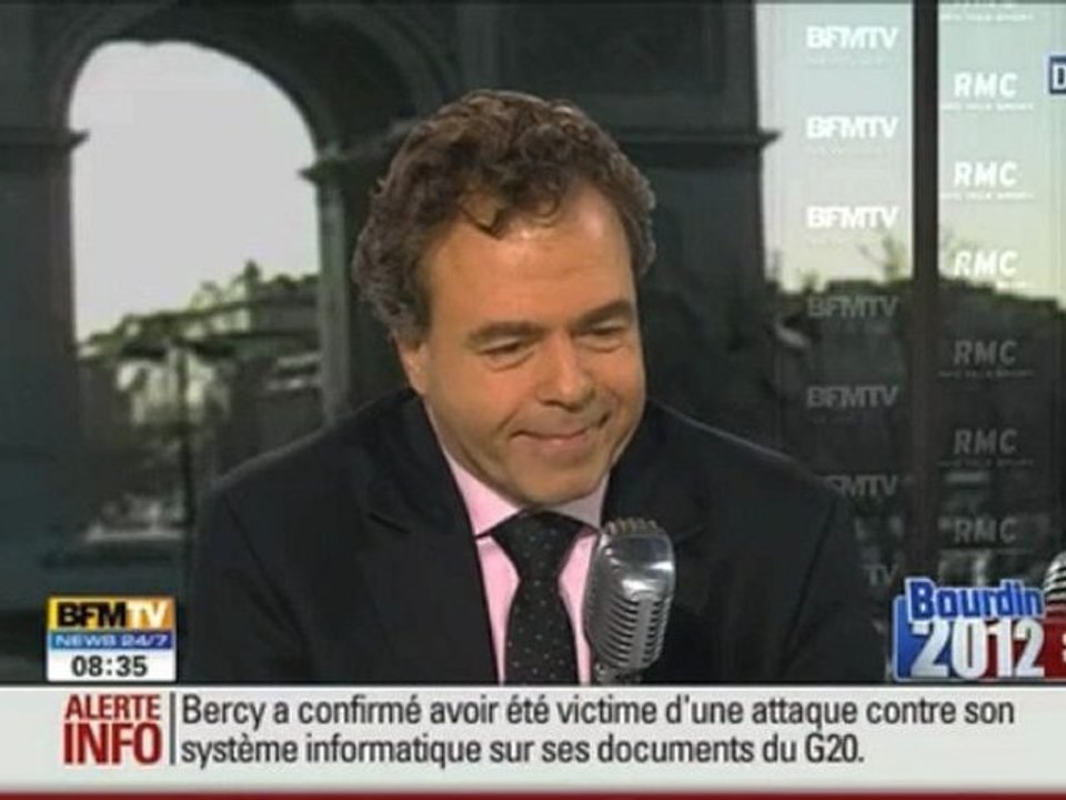 Luc Chatel invité de JJ Bourdin - BFM TV / RMC Info