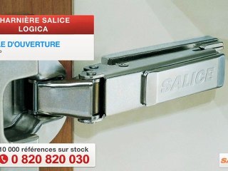 Charnière Logica salice invisible pour meuble en kit