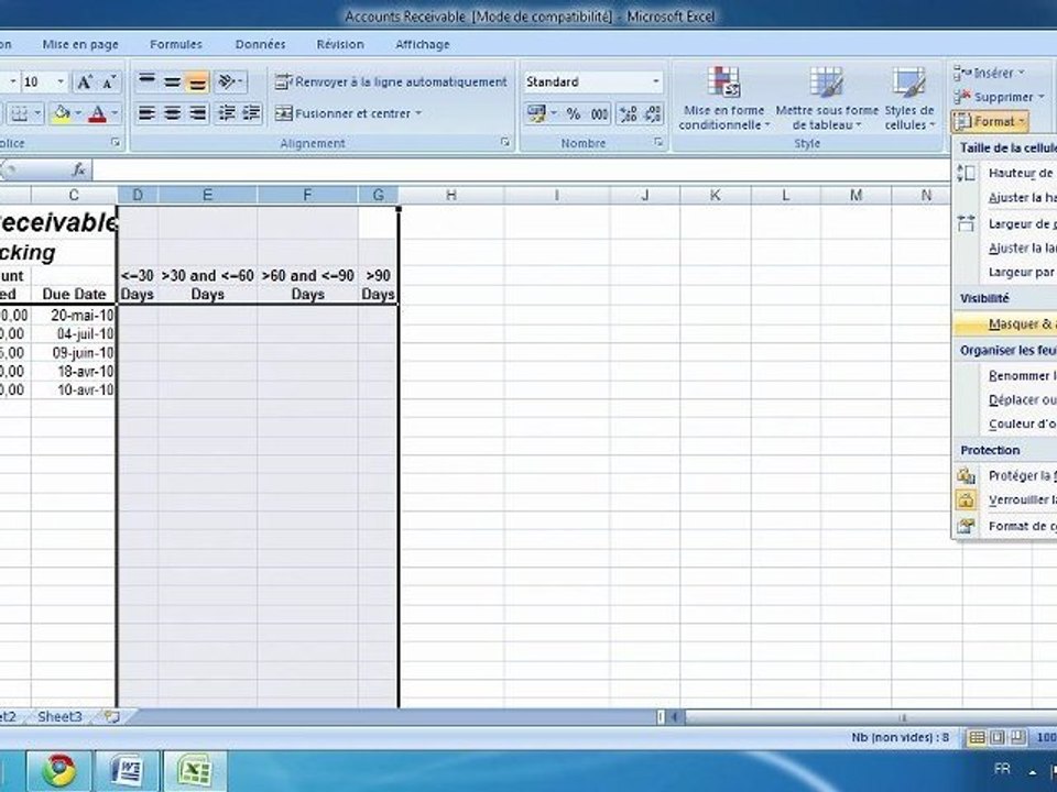 Comment Insérer Un Tableau Excel Dans Word Vidéo Dailymotion 3613