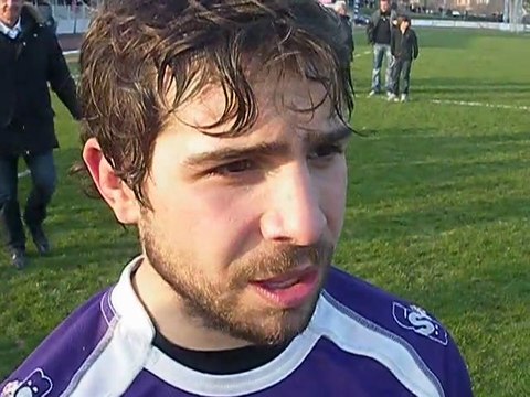 ITW de Florian Napoly après la victoire de l'USB à Mâcon