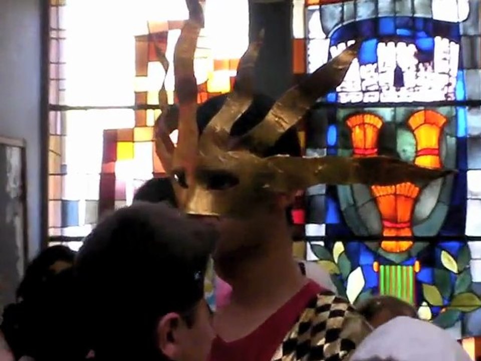 Sin-le-Noble : les masques vénitiens des enfants