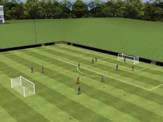 Football Drills - overlapping runs