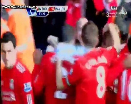Liverpool1-0 Manchester united suarez assist kuyt 6-3-2011
