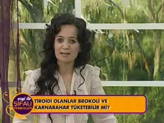 Kanal 7 Ezgi İle Şifalı Yemekler 18 Ocak 2011 Bölüm 2