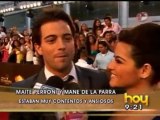 Maite Perroni y Mane de la Parra AR  Premios TVyN (HOY)