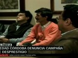 Piedad Córdoba anuncia campaña de desprestigio
