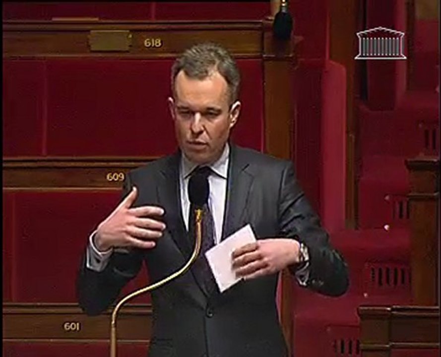 F. de Rugy : Explication de vote sur la loi Bioéthique