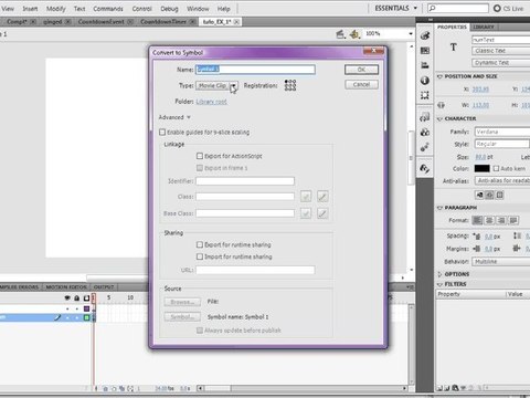 Flash Compte a rebours CountDown timer