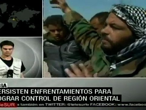 Libia: rebeldes mantienen control de Raj Lanuf