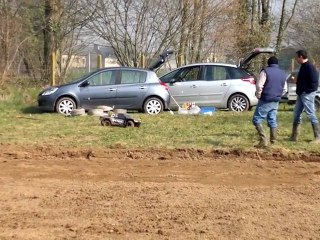 Virage relevé + double saut