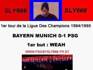 Bayern-PSG 94-95 Weah