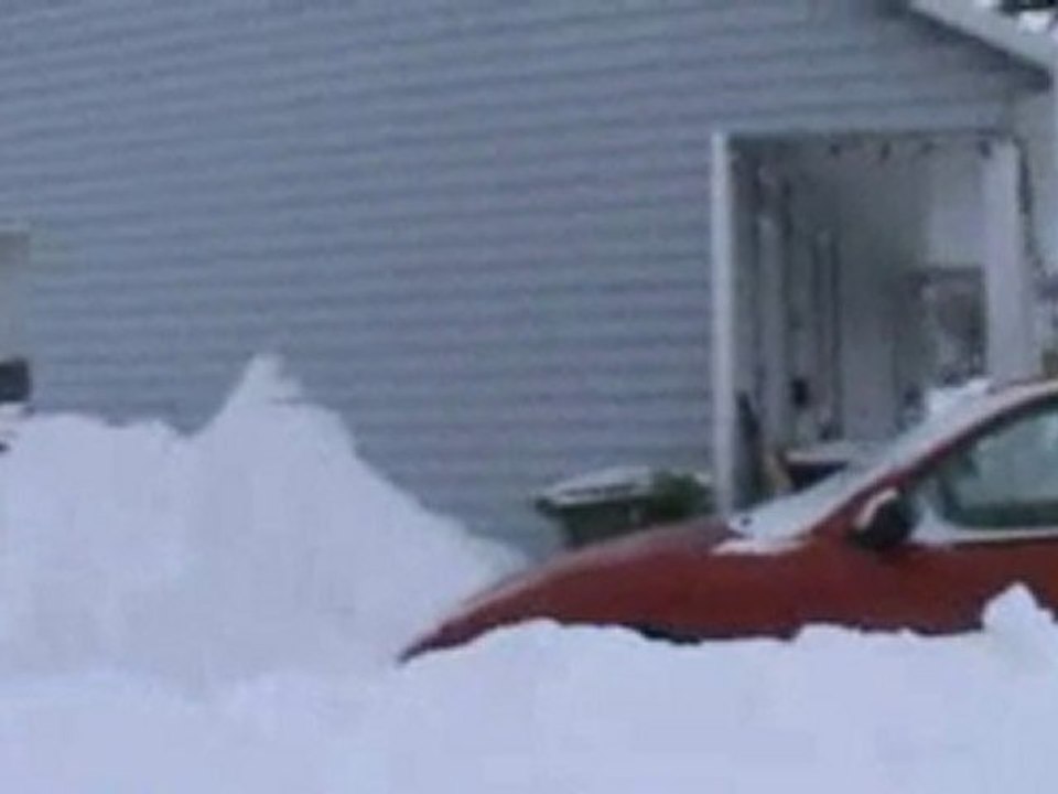 Que la neige a neigé, 7 mars 2011