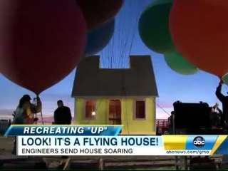 Disney_s _Up_ house created in real life
