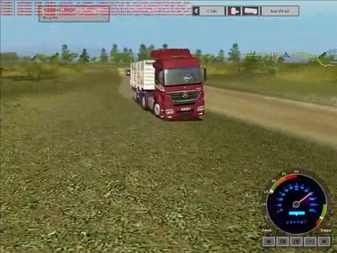 Mercedes-Benz AXOR 1840 Euro Truck Simulator (SHOW :)