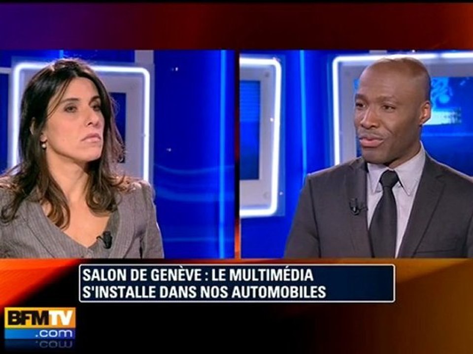 Les écrans tactiles et les applications débarquent dans les voitures