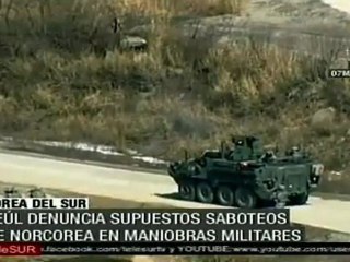 Seúl denuncia supuestos saboteos de norcorea en maniobras m