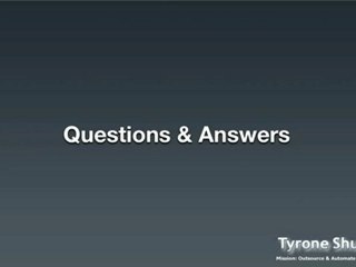 Outsourcing Your Niche Wk 1 Q&A