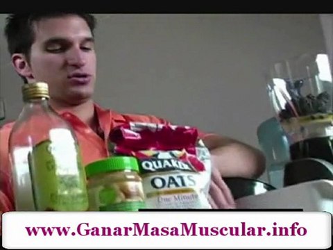 Batidos para subir de peso - Como ganar masa muscular