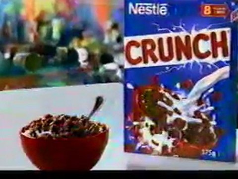 Publicité Crunch Néstlé 2005