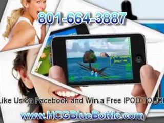 HCG Drops - HCG Blue Bottle - Win a Free IPod Touch