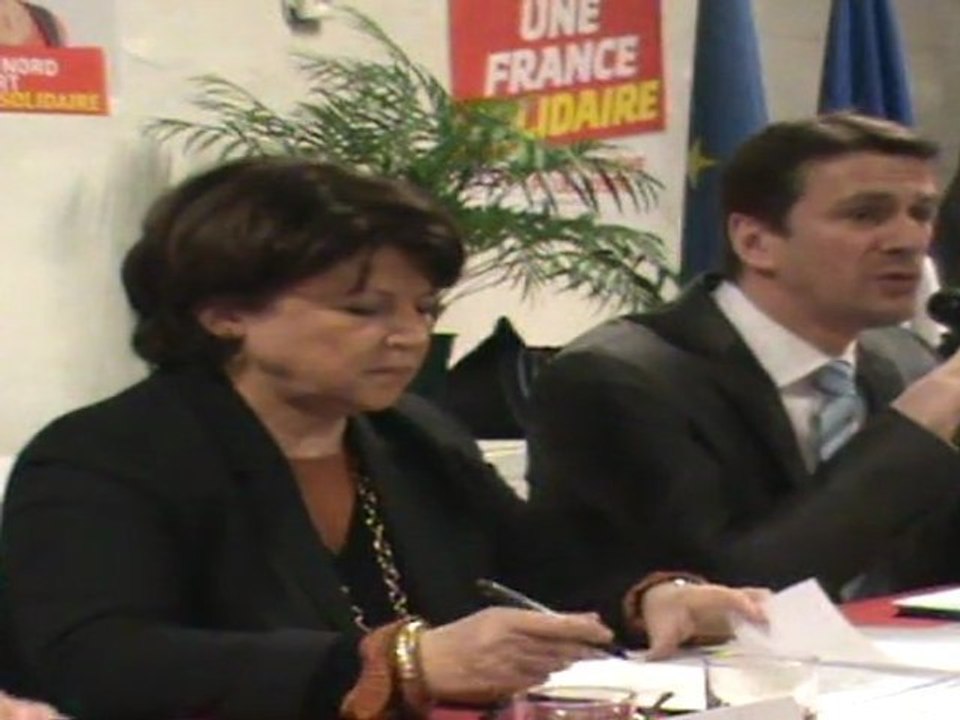 Conférence de presse à Cambrai : Laurent COULON