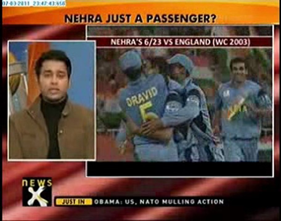 Where is Ashish Nehra?