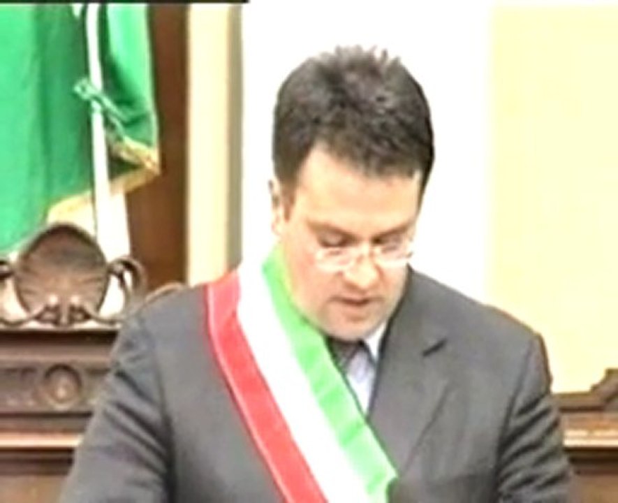 Primo consiglio comunale Vincenzo Zaccaro Andria