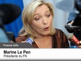 Sondage Le Pen : les réactions politiques à la 2e version