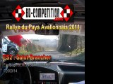 Rallye Pays Avallonnais 2011 - ES2 Saint Brancher