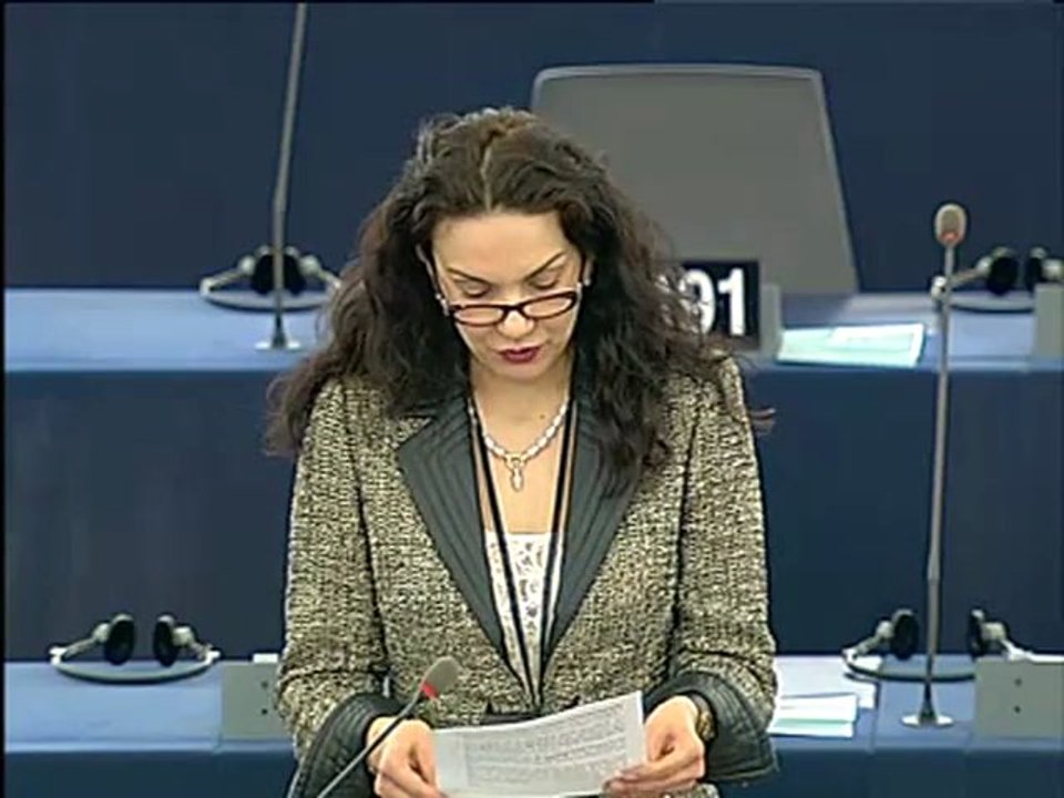 Antonyia Parvanova on Female poverty - Equality between wome