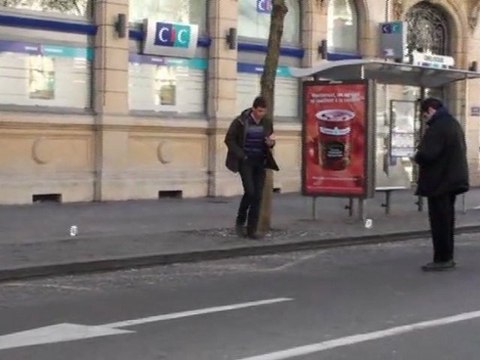 Egorgé en pleine rue à Chalon (saone et loire)