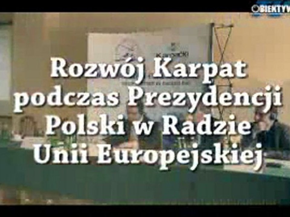 Rozwój Karpat podczas prezydencji Polski w Radzie Europy