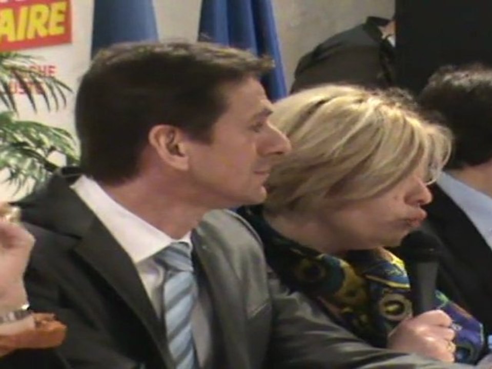 Conférence de presse à Cambrai : Delphine BATAILLE