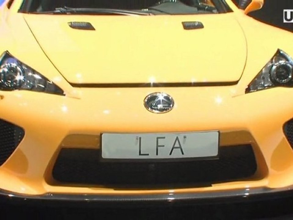 Genf 2011: Toyotas Umweltstrategie und Lexus Sportwagen