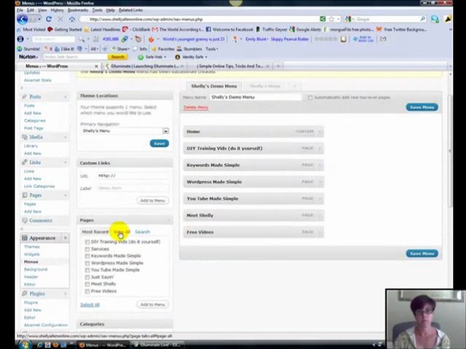 How To Make Drop Down Menu In Wordpress 3.0