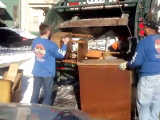 Another TrashitMan Garbage Crushing Video