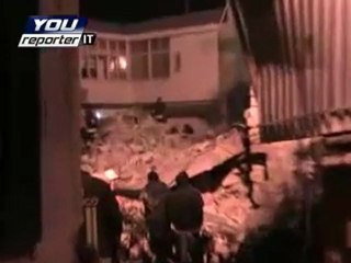 Esplosione in una palazzina, tre morti a Bari  Fonte: youreporter.it